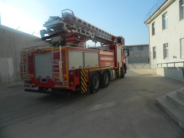 Hatay Cezaevi’nde yangın tatbikatı