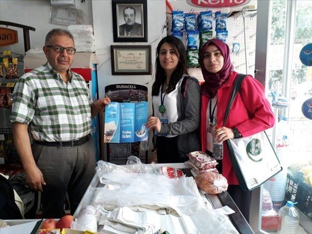 Mardin&rsquo;de &rsquo;Yeşilay El&ccedil;isi&rsquo; esnaf 1