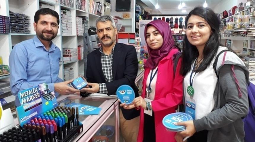 Mardin&rsquo;de &rsquo;Yeşilay El&ccedil;isi&rsquo; esnaf