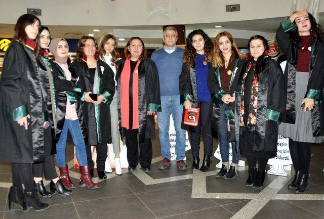 Erzurum Barosu’ndan kadına yönelik şiddete karşı açıklama