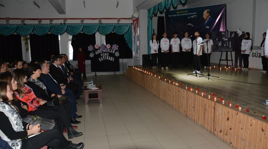 Kabad&uuml;z&rsquo;de &Ouml;ğretmenler G&uuml;n&uuml; kutlandı