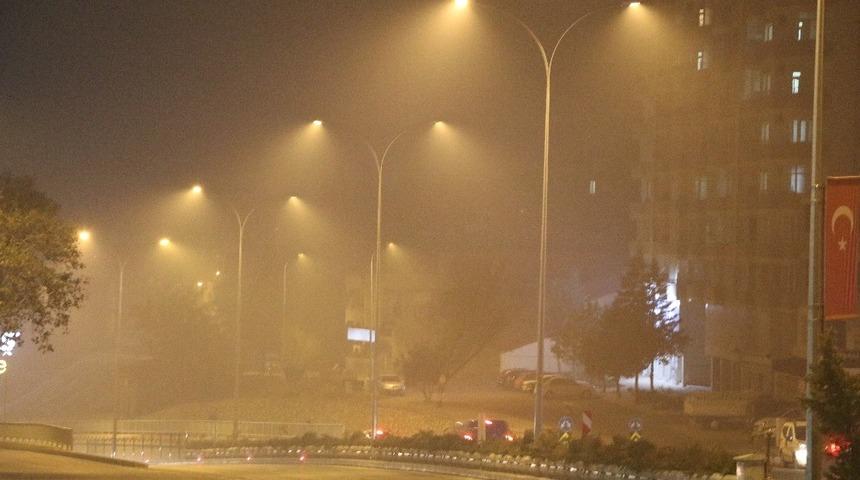 Sis ve dumanlı hava hayatı olumsuz etkiledi