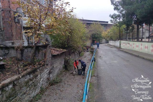 Karabük Belediyesi’nden dere temizliği