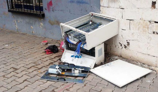 Bismil'de, elektrik panosunu tahrip eden 3 kişi tutuklandı