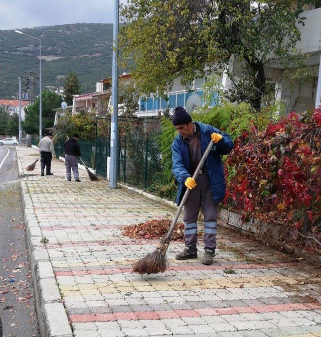 Eğirdir’de sonbahar temizliği