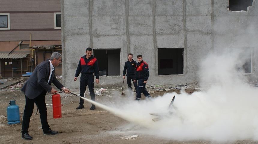 SDÜ Hastanesi’nde yangın tatbikatı
