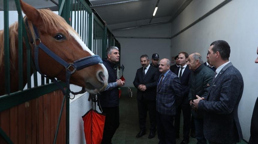 Vali &Ccedil;akacak Mahmudiye&rsquo;de incelemeler yaptı