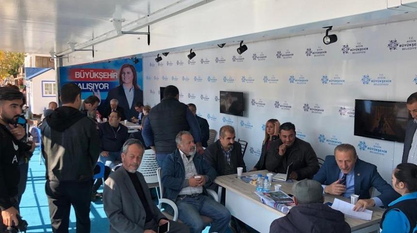 B&uuml;y&uuml;kşehir b&uuml;rokratları Didim&rsquo;de halk g&uuml;n&uuml; d&uuml;zenledi