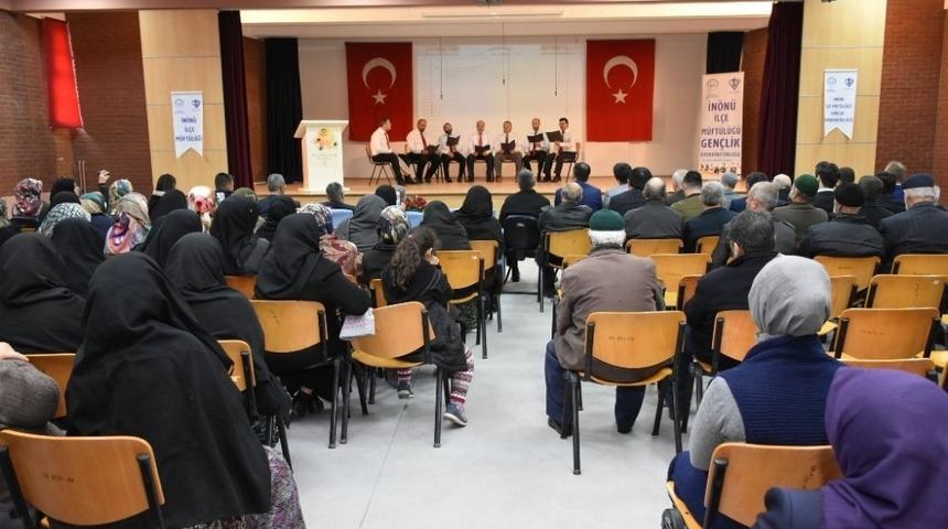 İn&ouml;n&uuml; İl&ccedil;e M&uuml;ft&uuml;l&uuml;ğ&uuml; &lsquo;Mevlid-i Nebi Haftası&rsquo; programı d&uuml;zenledi