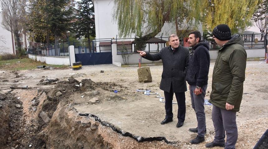 Yağmur suyu ve kanalizasyon problemi yatay sondaj ile &ccedil;&ouml;z&uuml;l&uuml;yor