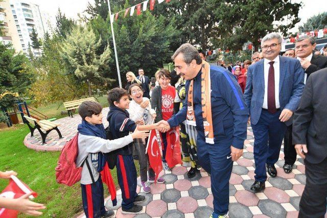 İlknur Kara Spor Tesisi ve Parkı hizmete açıldı