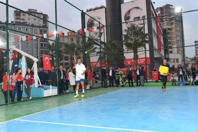 İlknur Kara Spor Tesisi ve Parkı hizmete açıldı