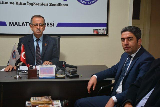 Enver Kiraz’dan Eğitim İş sendikasına ziyaret