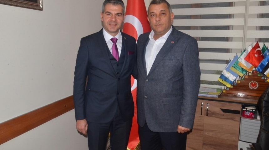 Aksan’dan Erdoğan Bıyık’ı ziyaret