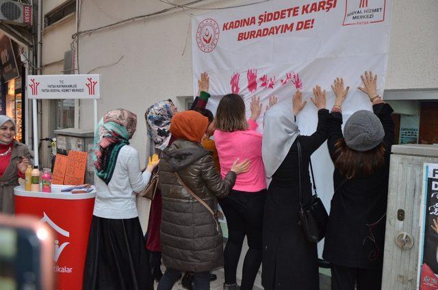 Fatsa kadına şiddete ‘dur’ dedi