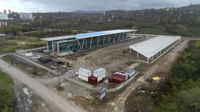 Ordu’daki terminal binasında sona doğru