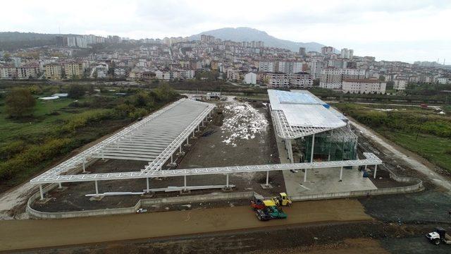 Ordu’daki terminal binasında sona doğru