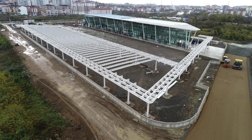 Ordu&rsquo;daki terminal binasında sona doğru