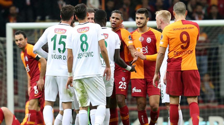 Galatasaray 1 - 1 Konyaspor