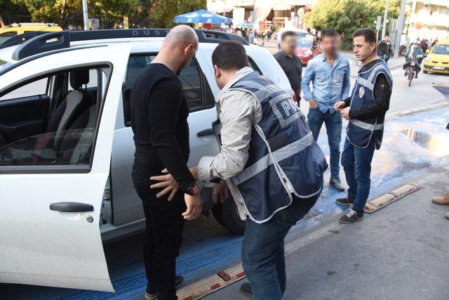 Antalya’da kurallara uymayan sürücülere ceza