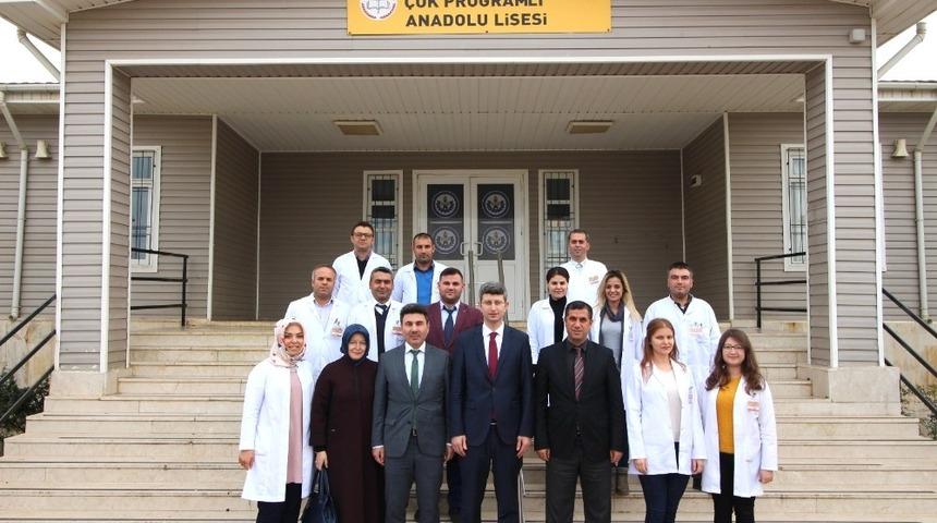 Rektör Karacoşkun Polateli İlçesinde görüşmelerde bulundu