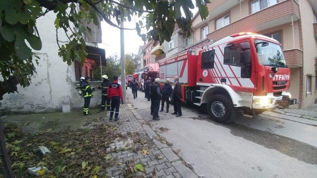 Şofbenden çıkan yangın paniğe neden oldu