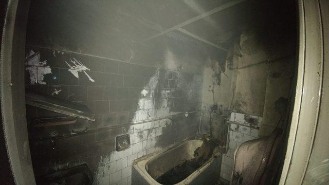 Şofbenden çıkan yangın paniğe neden oldu