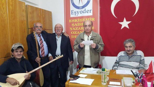 Eskişehirli ozanlar ve şairler Öğretmenler Günü’nü unutmadı