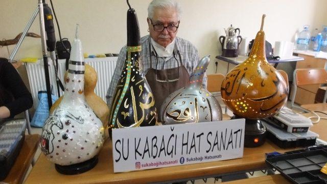 Su kabakları sanat eseri oluyor