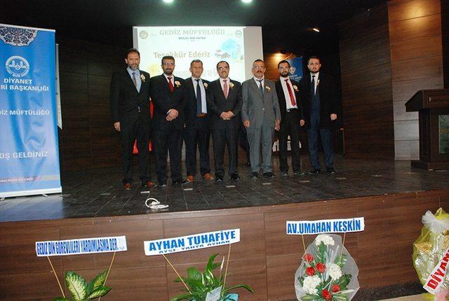 Gediz’de ‘Peygamberimiz ve Gençlik’ konulu konferans