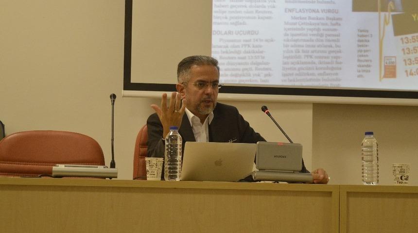 Anadolu &Uuml;niversitesinde &ldquo;Algı Y&ouml;netimi&rdquo; s&ouml;yleyişi ger&ccedil;ekleştirdi