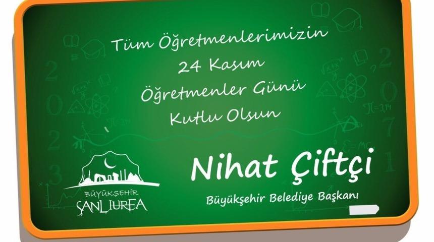 Belediye Başkanı Çiftçi Öğretmenler Günü’nü kutladı