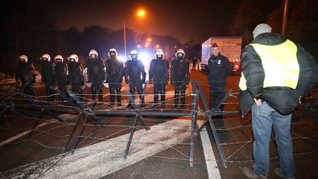 Belçika yakıt protestoları