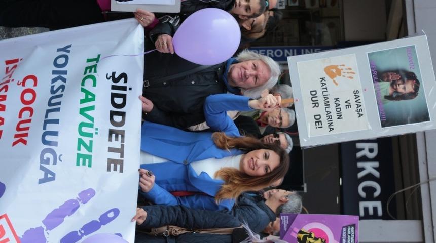 Kadınlar şiddete karşı birleşti