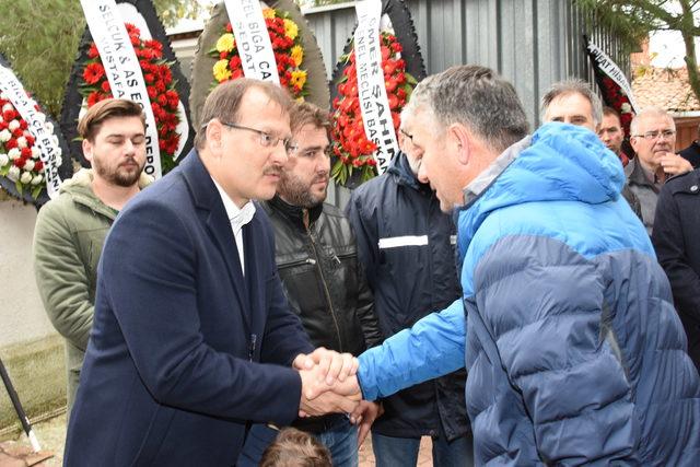 Hakan Çavuşoğlu'nun kayınpederi son yolculuğuna uğurlandı