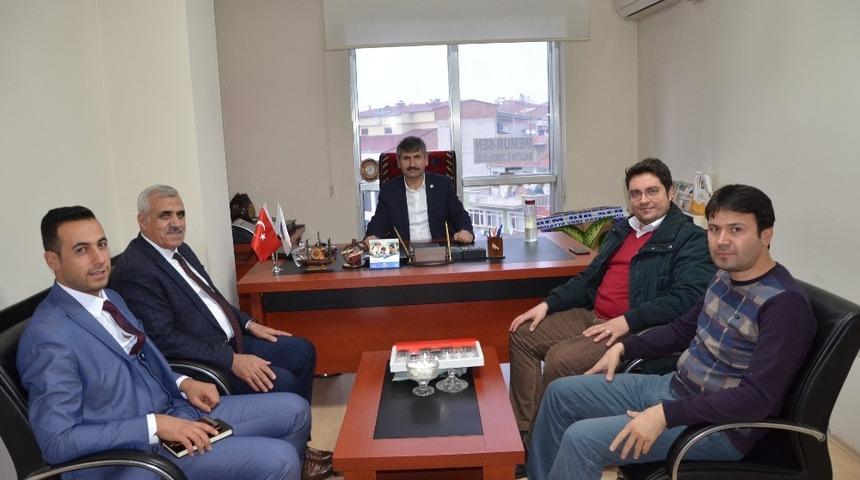 Aday adayı G&ouml;ğ&uuml;ş&rsquo;ten Eğitim-Bir-Sen&rsquo;e ziyaret