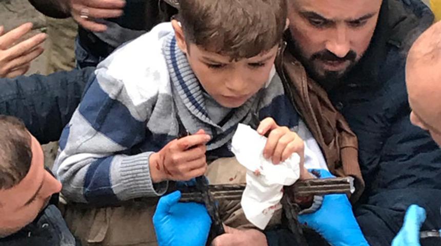 Cami avlusunda korkunç olay!