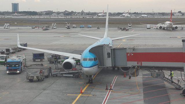 Yolcu u&ccedil;ağını Amsterdam dan İstanbul a bir kral getirdi 4