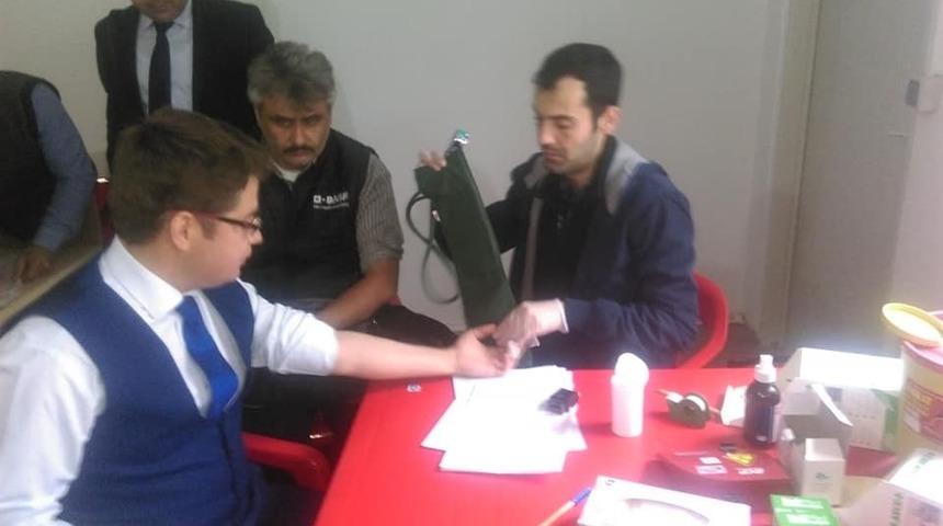 Nurdağı&rsquo;ndan &rsquo;&rsquo;Sosyal okul &rsquo;&rsquo; projesi kapsamında kan bağışı kampanyası