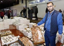 Pazardaki balık fiyatları, hali 3'e katlıyor