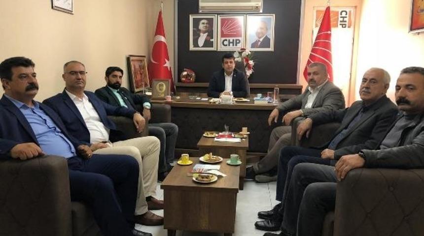 Mermerciler  CHP’liler ile bir araya geldi