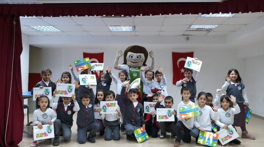 Minik &ouml;ğrenciler Tomurcukla bilin&ccedil;leniyor