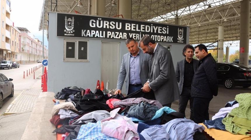G&uuml;rsu Belediyesi yardım k&ouml;pr&uuml;s&uuml; oluşturuyor
