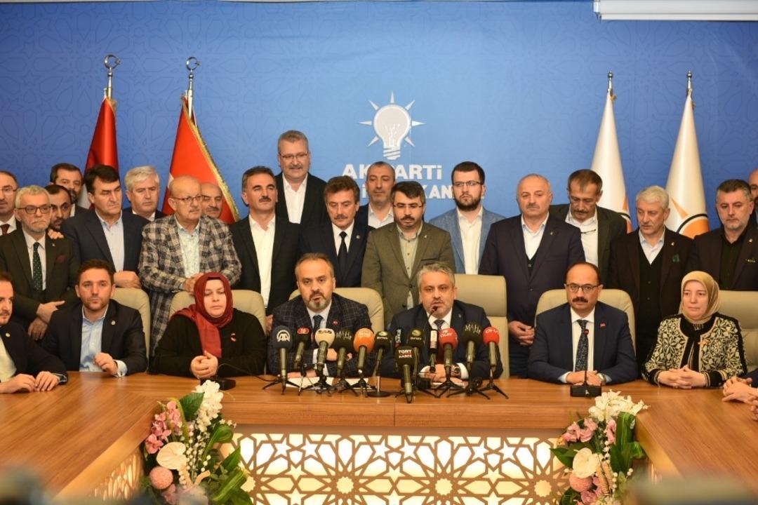 Ak Parti&rsquo;den Bursa&rsquo;da g&ouml;vde g&ouml;sterisi