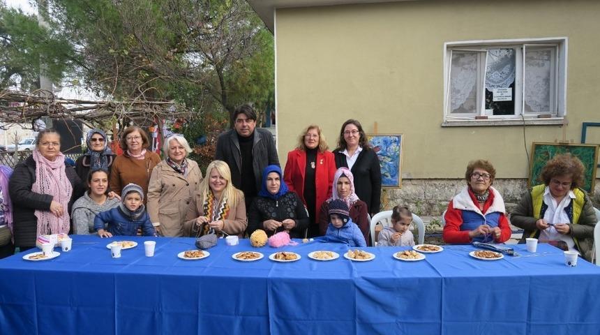 Foça, kadına şiddete “Hayır’’ dedi