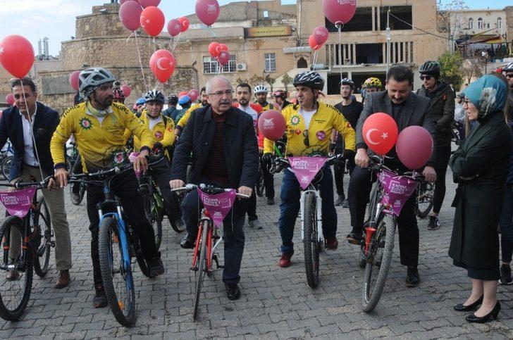 Mardin’de kadına şiddete karşı pedal çevrildi G2