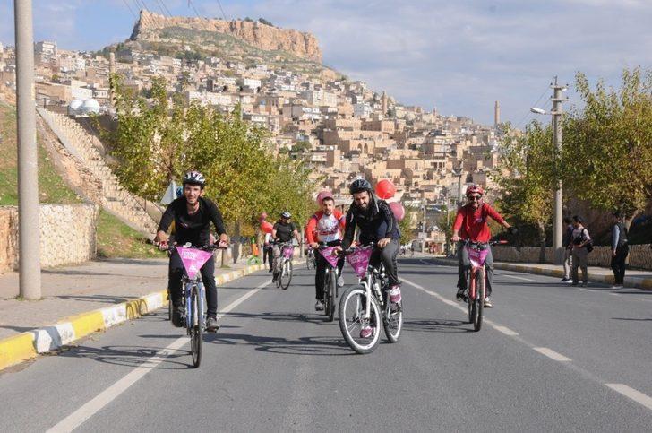 Mardin’de kadına şiddete karşı pedal çevrildi G5