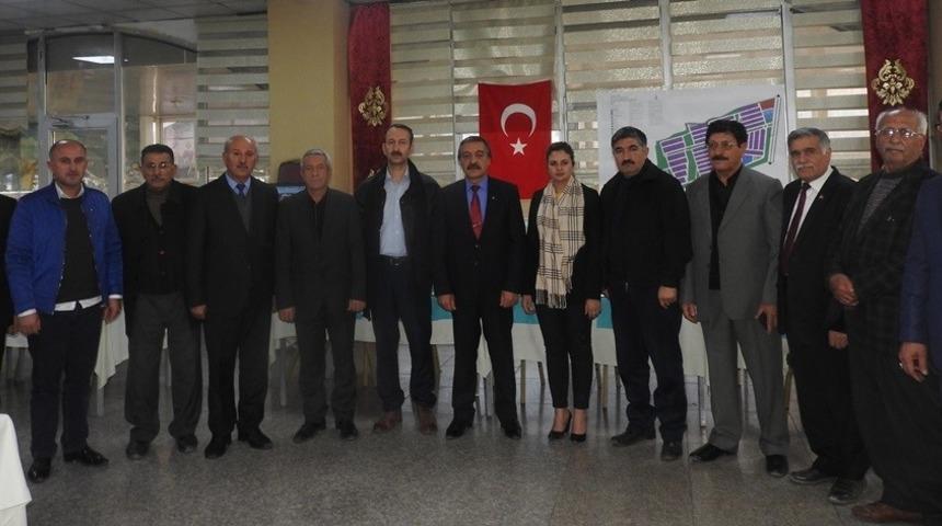 AK Partili Aday Adayı Ateş, sanayi esnafıyla bir araya geldi