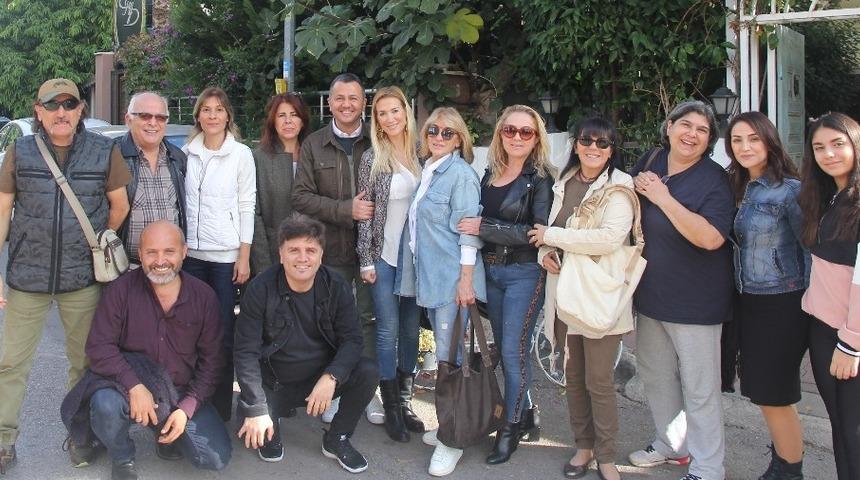 Antalya’nın ilk yerel televizyonun kurucu kadrosu bir araya geldi