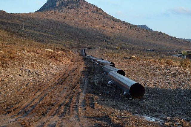 Manisa’nın ikinci doğalgaz hattı Güzelhisar Ovası’na ulaştı